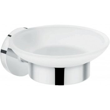 Soap dish Hansgrohe Logis Universal, wall mounted, glass, chrome