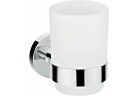 Cup for teeth cleaning Hansgrohe Logis Universal, wall mounted, szklany, chrome