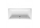 Bathtub rectangular Riho Lugo, 180x80cm, acrylic, white