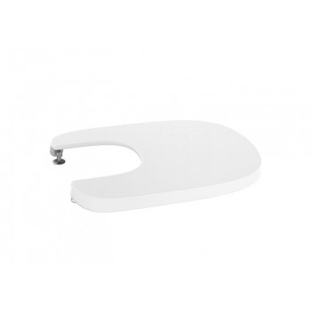 Cover bidet Roca Beyond, with soft closing, Supralit, white