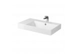 Washbasin meblowo-countertop Cersanit Inverto, 100x45cm, z overflow, white