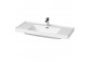 Vanity washbasin Cersanit Como, 100x46cm, rectangular, z overflow, white