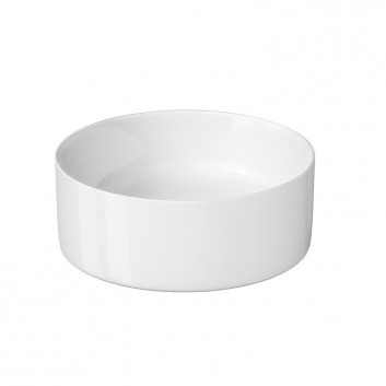 Countertop washbasin Cersanit Crea, 35x35cm, square, without overflow, white