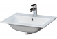 Recessed washbasin Cersanit Ontario, 60cm, z overflow, white