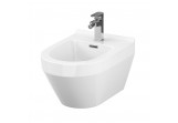 Bidet zawieszany Cersanit Crea, oval, 51x35cm, white