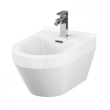 Bidet zawieszany Cersanit Crea, oval, 51x35cm, white