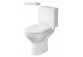 Kompakt WC Cersanit Carina, 62,5x35,5cm, seat duroplastowa with soft closing, drain poziomy, doprowadzenie wody od dołu, white