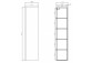 Column Cersanit Melar, standing lub wall hung, white