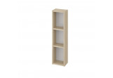 Wall mounted cabinet Cersanit Moduo, 80x20cm, otwarta, oak