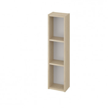 Wall mounted cabinet Cersanit Moduo, 80x20cm, otwarta, oak