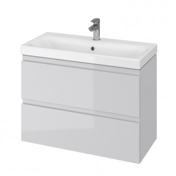 Cabinet vanity Cersanit Moduo 80, hanging, white