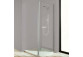 Side panel for sliding door Huppe Alpha 2, 800mm, Anti-Plaque, silver profil