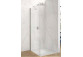 Side panel for sliding door Huppe Classics 2, 1000mm, Anti-Plaque, silver profil