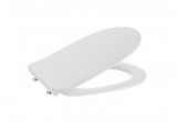 Seat WC Roca Meridian Slim, duroplast, with soft closing, łatwe wypinanie, white