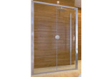 Side panel do door Huppe ena 2.0, 700mm, Anti-Plaque, silver profil