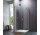 Swing door Huppe Design pure quadrangle, 900mm, swinging, uniwersalne, Anti-Plaque, profil chrome eloxal