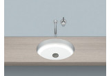 Under-countertop washbasin Alape Sondo SO-Series, round, 444mm, without overflow, for built-in pod warstwą laminatu, UB.SO450.1, white