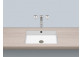 Under-countertop washbasin Alepe Metaphor ME-Series, rectangular, 504x379mm, z overflow, UB.ME500, white