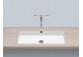 Under-countertop washbasin Alepe Metaphor ME-Series, rectangular, 754x379mm, z overflow, UB.ME750, white