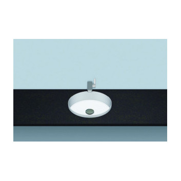 Recessed washbasin Alape Unisono KE-Series, round, 325mm, without overflow, EB.KE325, white