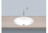 Recessed washbasin Alape O-Series, oval, 425x325mm, z overflow, łatwa w pielęgnacji, EB.O425, white