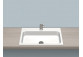 Recessed washbasin Alape 2step ST-Series, rectangular, 700x400mm, z overflow, battery hole, EB.ST700H.R, white