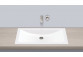 Recessed washbasin Alape R-Series, rectangular, 800x500mm, z overflow, battery hole, łatwa w pielęgnacji, EB.R800H, white