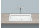 Recessed washbasin Alape X.plicit RE-Series, rectangular, 700x460mm, without overflow, battery hole, łatwa w pielęgnacji, EB.RE700H.2, white