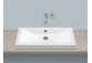 Countertop washbasin Alape R-Series, rectangular, 800x500mm, z overflow, battery hole, AB.R800H, white