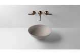 Washbasin, misa countertop Alape Terra, round, 300mm, without overflow, SB.Terra300, oyster matt