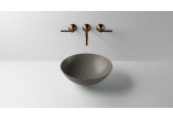 Washbasin, misa countertop Alape Terra, round, 300mm, without overflow, SB.Terra300, oyster matt