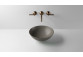 Washbasin, misa countertop Alape Terra, round, 300mm, without overflow, SB.Terra300, oyster matt