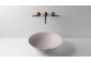 Washbasin, misa countertop Alape Terra, round, 360mm, without overflow, SB.Terra360, oyster matt