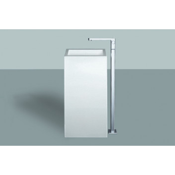 Washbasin freestanding Alape Q-Series, square, 329x329mm, without overflow, łatwa w pielęgnacji, WT.RX325QS, white