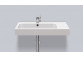 Wall-hung washbasin Alape Stream SR-Series, rectangular, 650x472mm, z overflow, battery hole, WT.SR650H, white