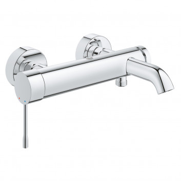 Bath tap Grohe Essence single lever, wall mounted, szer. 298 mm - brushed warm sunset