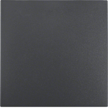 Ramka 1-krotna Berker B.7, glass czarne/antracyt mat