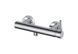 4-hole bath mixer Omnires Y, z handshower 1-funkcyjną, nikiel 