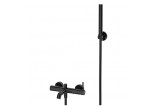 Shower mixer Omnires Y, wall mounted, single lever, black