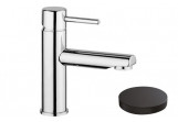 Washbasin faucet Giulini Giovanni Futuro, standing, height 170mm, spout 150mm, korek klik-klak, black mat