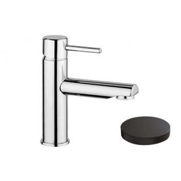 Washbasin faucet Giulini Giovanni Futuro, standing, height 170mm, without pop, black mat