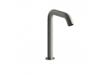 Electronic washbasin faucet Gessi Flessa, standing, height 292mm, brushed steel