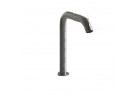 Electronic washbasin faucet Gessi Intreccio, standing, height 210mm, brushed steel