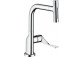 Kitchen faucet Axor Citterio Select 230 2jet, pull-out spray, chrome