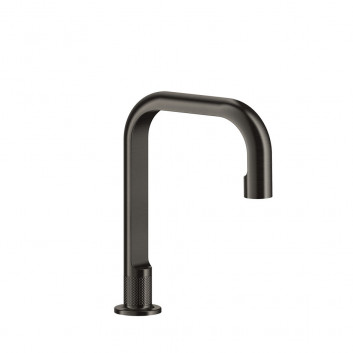 Electronic washbasin faucet Gessi Cesello, standing, height 210mm, brushed steel