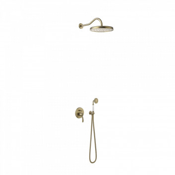 Shower set Tres Clasic, concealed, mixer thermostatic, steel