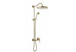 Shower set with concealed mixer TRES-CLASIC - steel
