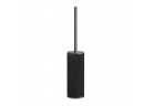 Brush WC Gessi 316, standing, black container, finish brushed steel
