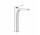 Washbasin faucet Gessi Rilievo, standing, height 301mm, without pop, chrome