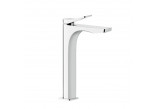 Washbasin faucet Gessi Rilievo, standing, height 301mm, without pop, chrome